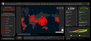 coronavirus map